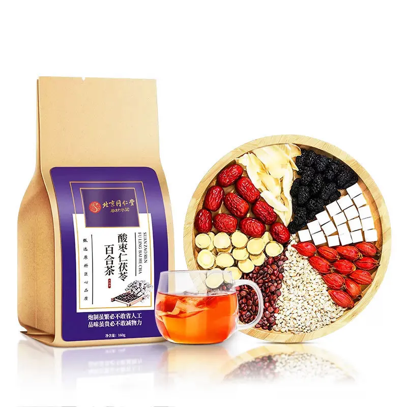 Organic Good Night Deep Sleep Tea Blended Health Tea with Herbal Infusion for Holistic Wellness Available Bulk Bagged Packaging