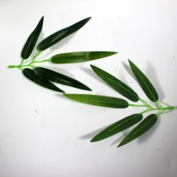 artificial bamboo tree natural golden trunks big leaf PE real touch  Amazon hot sale items BSCI factory direct supply hebei