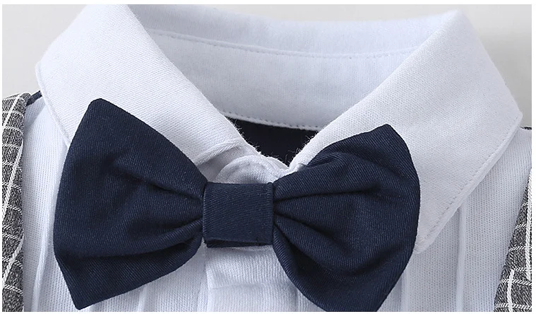 High Quality Summer Baby Boutique Children Clothes Boys Long Sleeves Baby Winter Plain Baby Rompers 2217