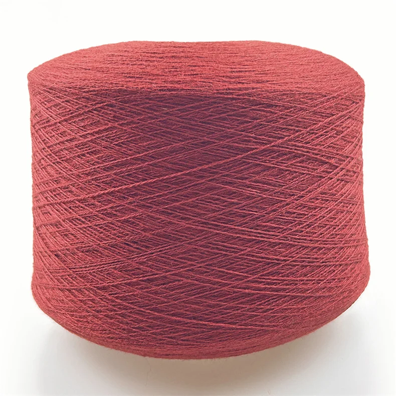Factory price wholesale winter cold season sweater knitting   yak lamb wool yarn blend with cashmere for  machine crocheting