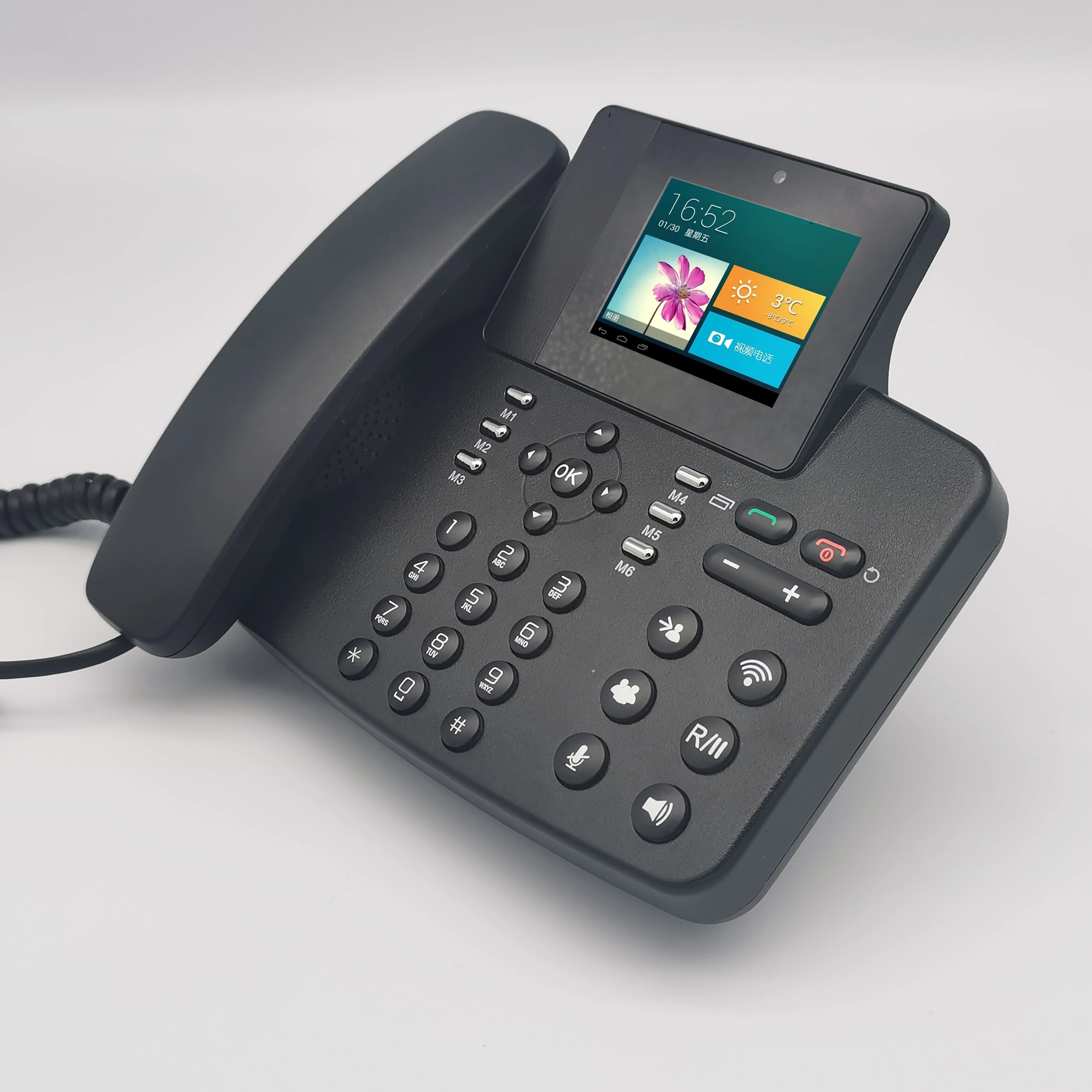 L28403 4G LTE android Fixed wireless desktop phone with VoLTE, WIFI,BT and WIFI HOTSPOT