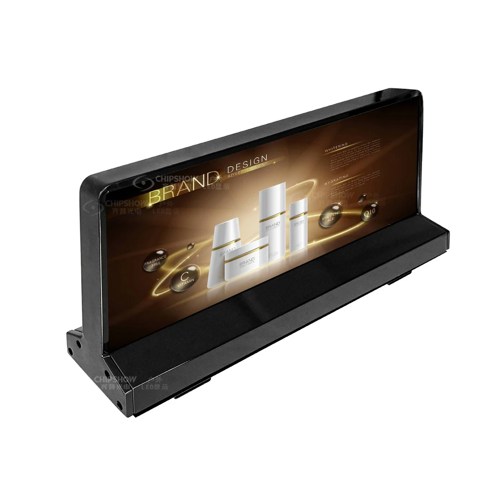 P4 Led Digital Signs Advertising Screens For Cars Double Sided Outdoor Scrolling Taxi Top Led Car Display
