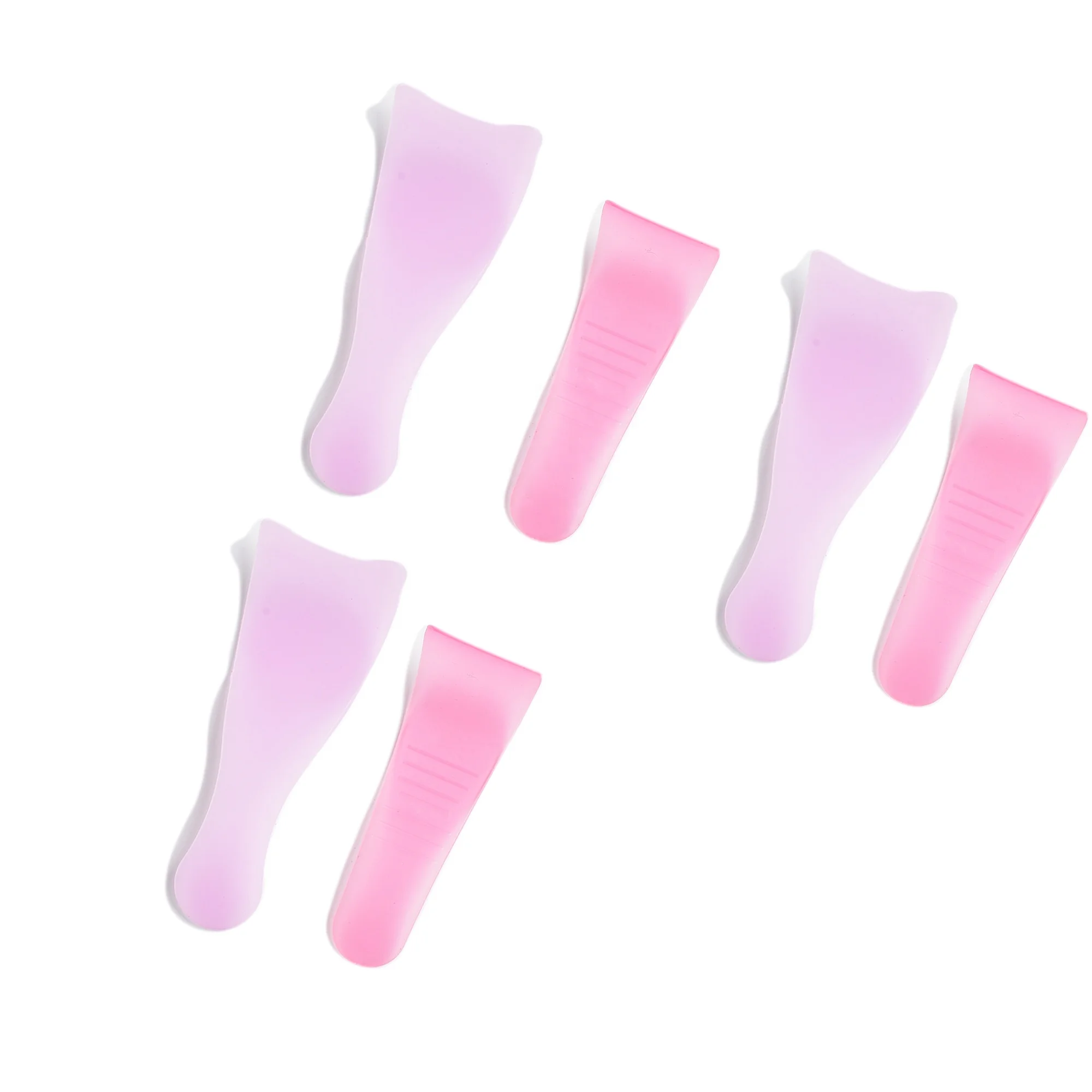 UU package pink lovely spatula Hair Waxing Removal Beauty Tools spatula cosmetic plastic spoon  personal logo