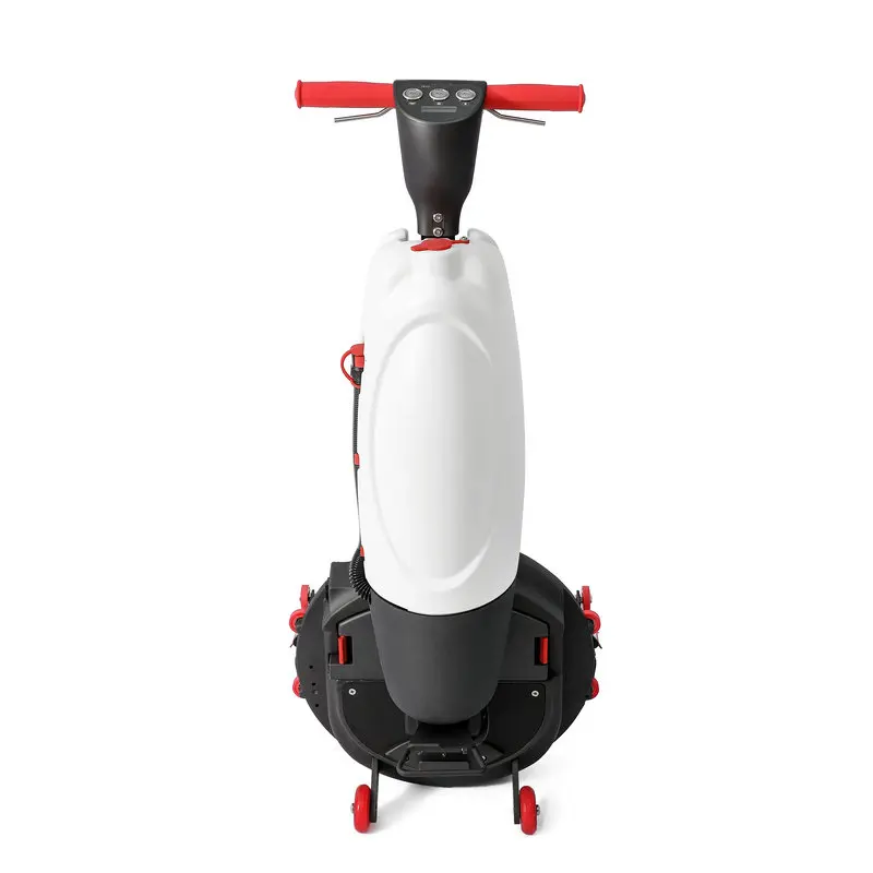 Factory Direct Sale Mini Floor Scrubber Machine Small Scrubbing Machine 2 Brushes