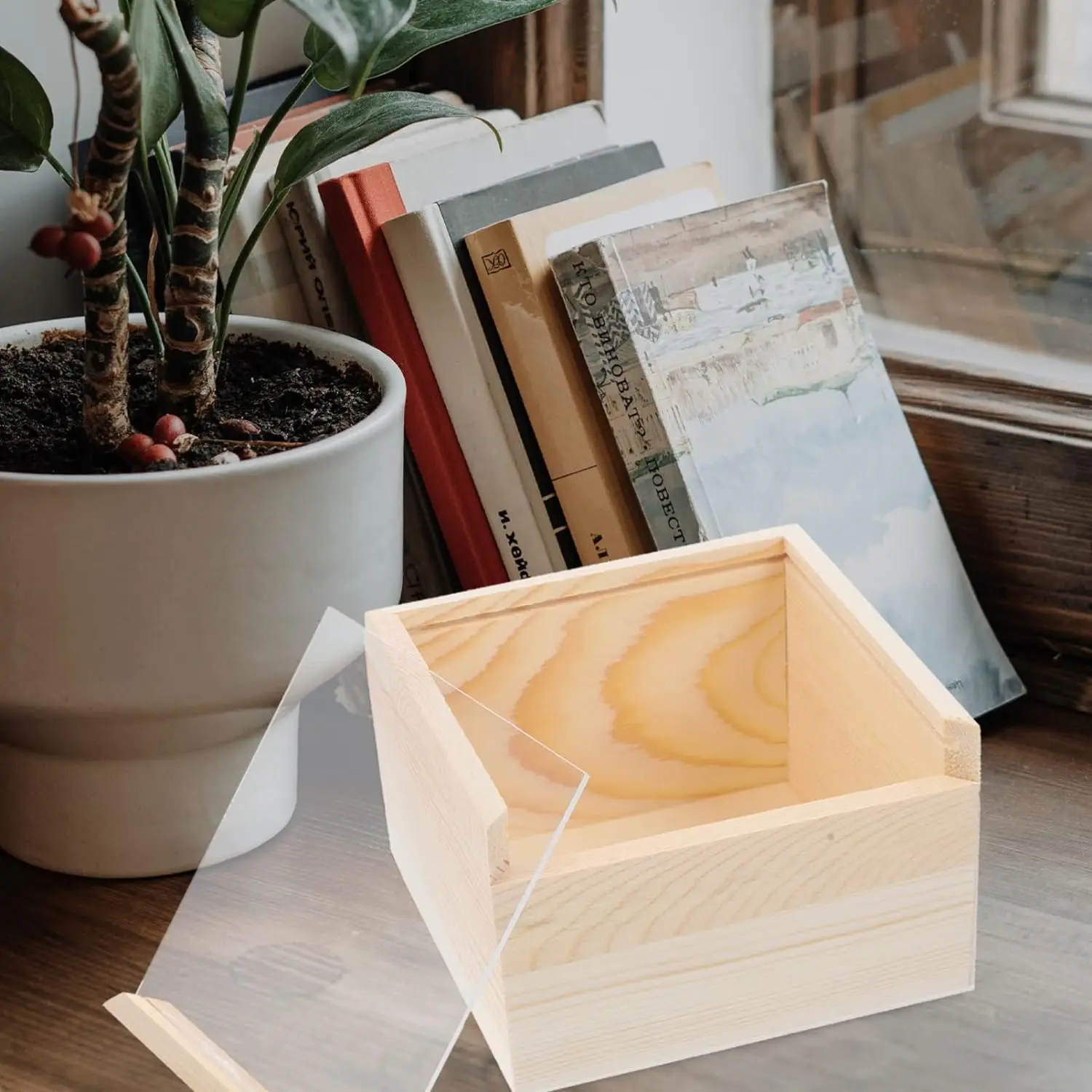 Custom Unfinished sale low price unfinished wood box with slide lid  wooden pencil box with sliding lid