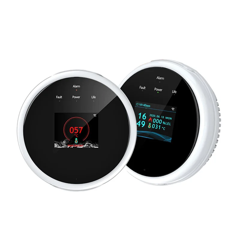 APP Phone Voice Prompt Temperature Alarm remote control WiFi Gas Leak Detector