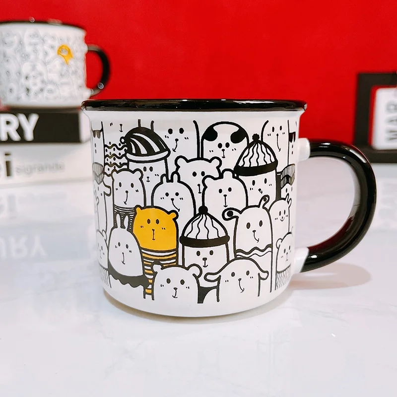 Animal Based Coffee Cute Create Tea Mugs	Cat Mug