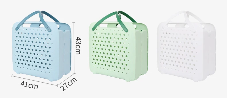 Wholesale Large Dirty Garment Folding Collapsible Bathroom Bag Storage Hamper Travel Dirty Clothes Machine Washable Laundry Bag