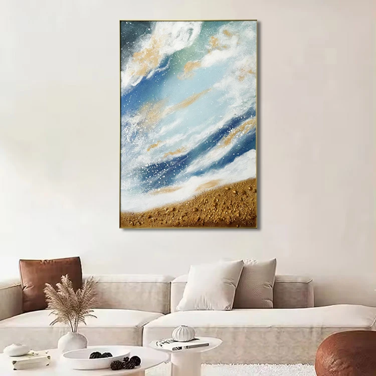 50 X120CM Wholesale living room modern home decoration luxury canvas painting abstract wall painting for sale