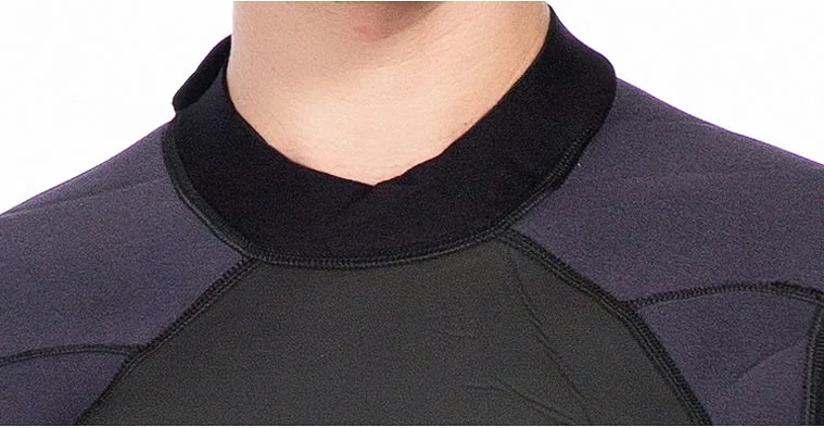 Wholesale 3mm Neoprene diving wetsuit Back Zip short Sleeve Diving Surfing Snorkeling One Piece Wetsuit for Men Women