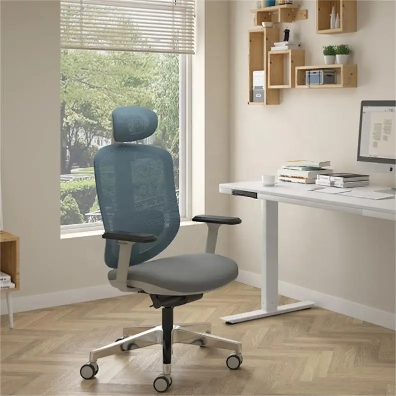 Sillas De Oficina High Back Swivel Revolving Lounge Adjustable Mesh Ergonomic Executive Office Chairs Furniture