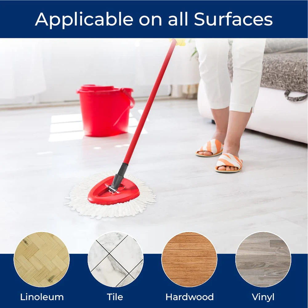 Microfiber Mop Replacement Heads Compatible with O Cedar Easy Replace and Deep Cleaning Microfiber Refills Mop Replacement Heads