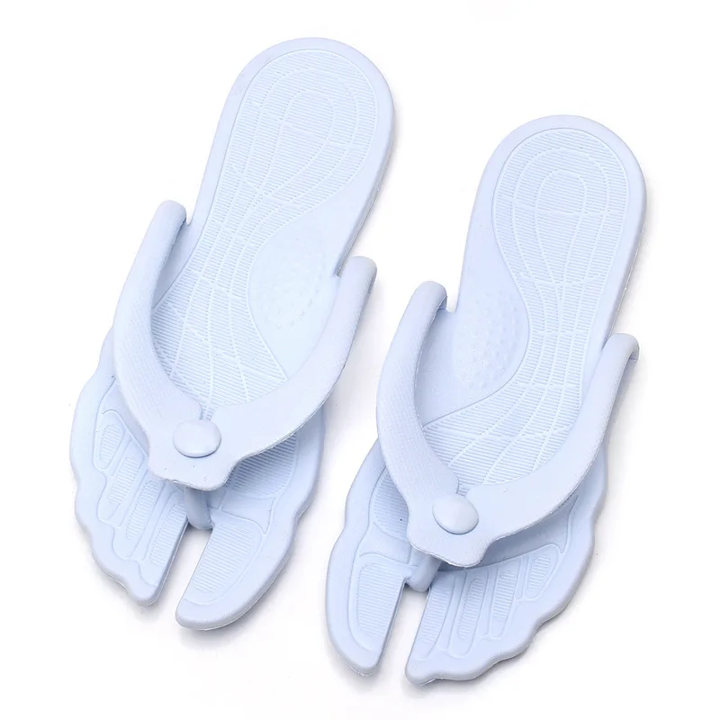 Travel Beach Holiday Casual Sandal Unisex Portable Folding Flip Flops Womens Mens  Flip-Flops Slippers