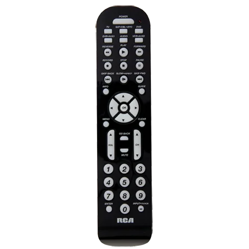 Универсальный пульт дистанционного управления RCA 6 устройств с поддержкой DBS RCR6473N RCR6473R- DVD DVR TV спутниковая коробка кабель коробка видеомагнитофон Вспомогательное аудио