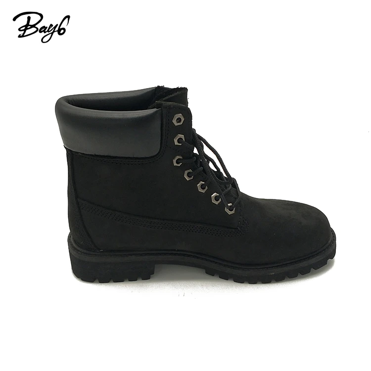 Whosale Nubuck Leather Platform Outdoor Goodyear Welt Man Boots