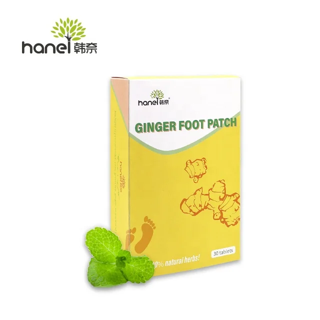 
2019 korea japanese Slim detox foot patch with Bamboo 