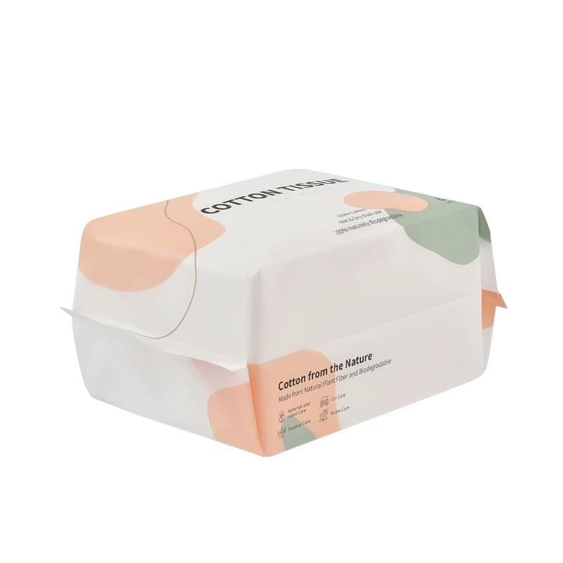 Custom Organic Spunlace Nonwoven Bamboo Wet & Dry Wipes Tissue Disposable Cotton Cloth Towel Aesthetic Face Towel Facial Tissues