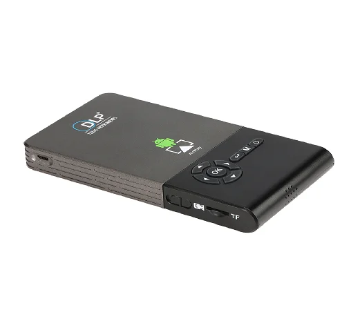 Hot Product Android 9.0 70 ANSI Lumens WVGA 854*480 Support 4K video Mini Projector Portable for Business Home Education