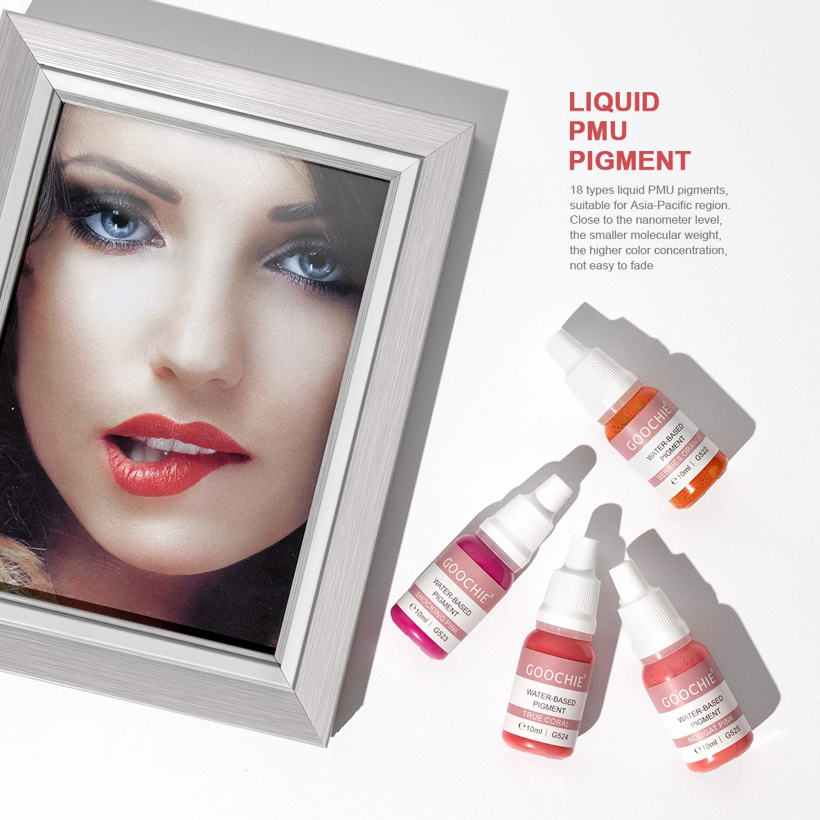 Goochie Watery based Permanent Makeup micropigmentacion Pigmento Microblading