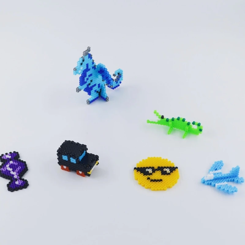 Custom Plastic Beads 5mm Bulk Plastic Diy Puzzle Game Perler Fused Beads
