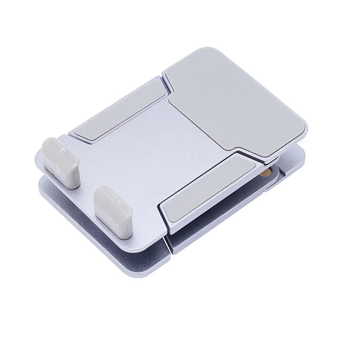 New Adjustable Aluminum Desktop Phone Holder Double Folding Desk Mobile Phone Holder Stand For iPad Tablet Mount