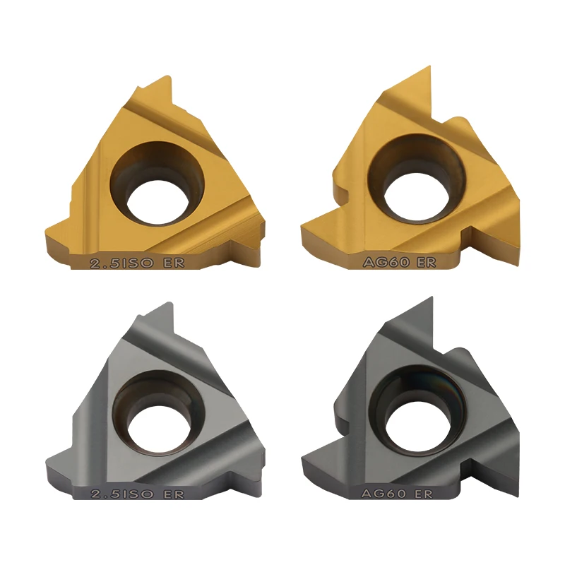 CNC lathe Cutting Tool Internal External thread carbide insert 11 22 16ER 16IR  AG60 AG55  1.5 2 2.5 3  pitch Turning insert