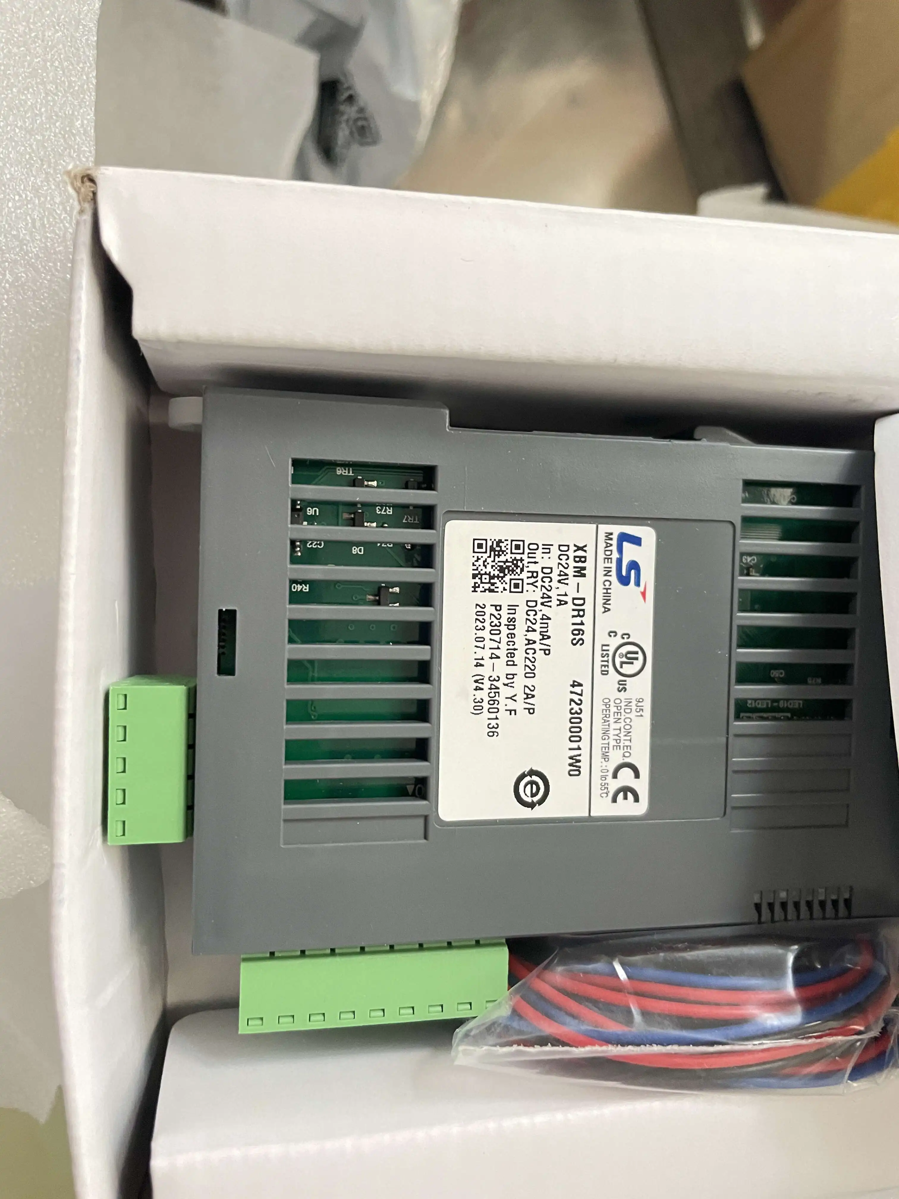 Korea Plc Control Module XBF-AH04A Agent For LS