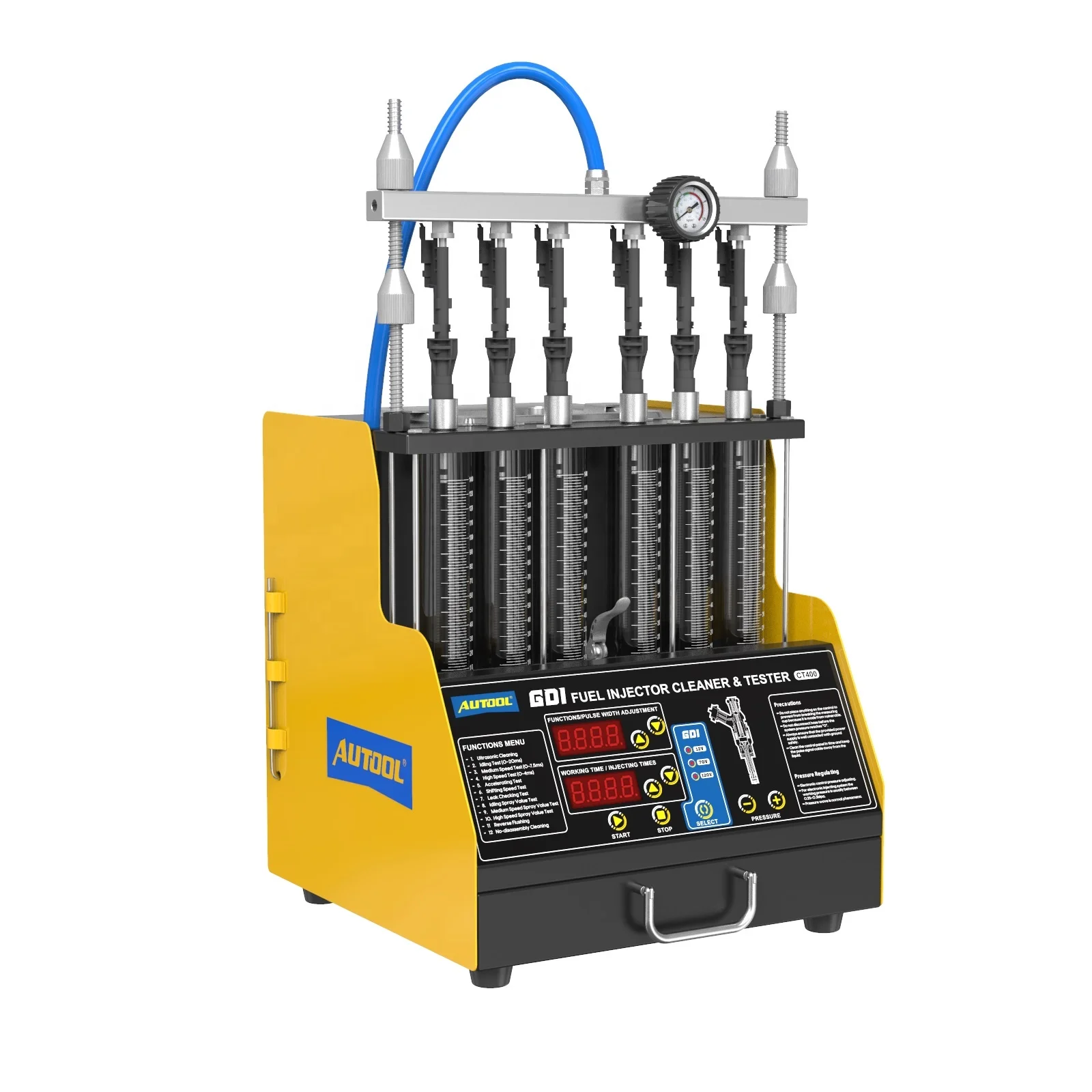Best Selling  Autool CT400 Gdi Fsi Fuel Ultrasonic Injector Gasoline Tester And  Cleaner Machine