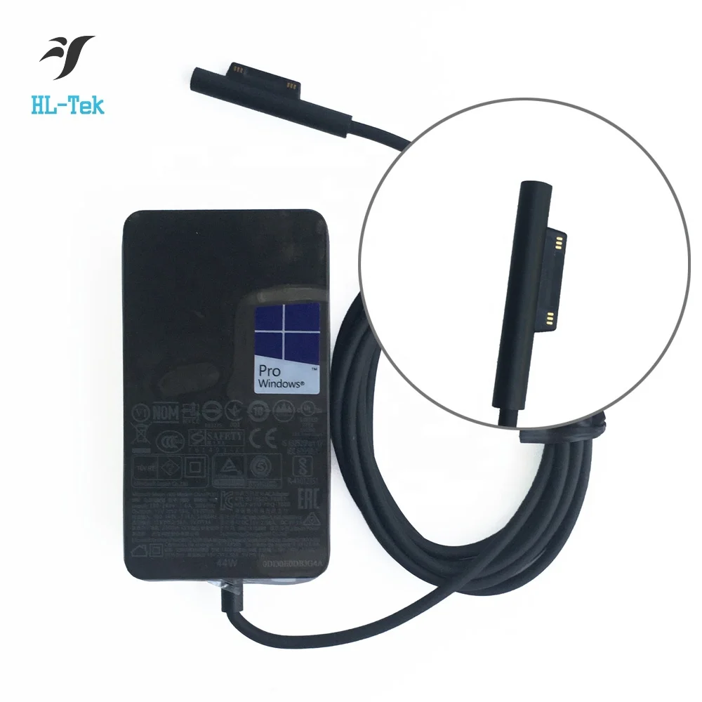 Surface Book Charger 44W 15V 2.58A Power Supply for Microsoft Surface Pro 3 Pro 4 Pro 2017 Surface Pro 5 Pro 6 Laptop