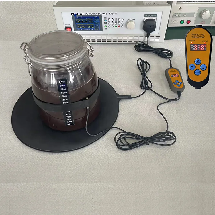 Fermentation heat equipment,brewing heated pad,beer brewing heater,30cm,30W,Thermostat and timer SET