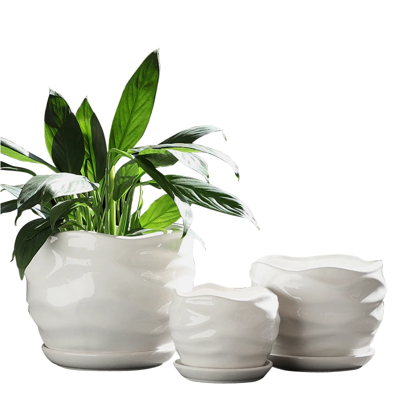 
hot selling 3pcs large flower pot with cheap price 