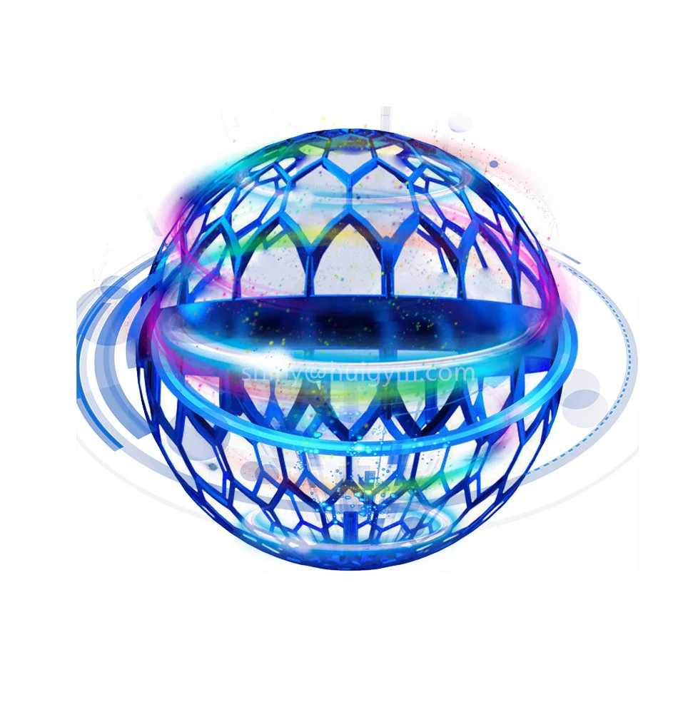 Новый дизайн 2021 светодиодная цветная Волшебная мушка Nova Pro бумеранг Спиннер НЛО летающий шар (1600428244387)