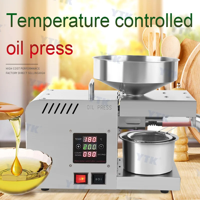 YASON YTK-X5S High Quality Newest Stainless Steel Hydraulic Oil Press Machine