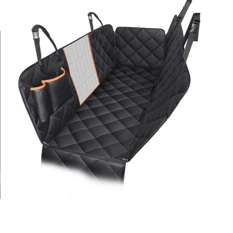 
2021Amanzon Hot Selling Waterproof Portable Pet Dog Car Seat Bed Cover Laxury Deluxe Dog Booster Pet Car Seat Bed 
