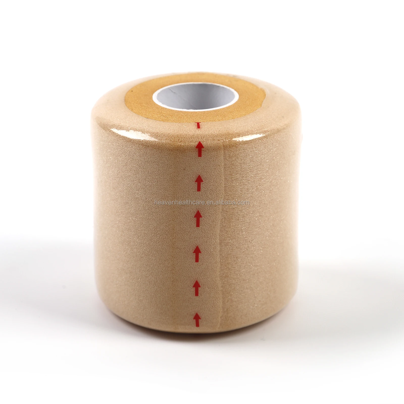 Под-обруч повязка пены под обвязочная тесьма с каблуком 7 см x 27 м