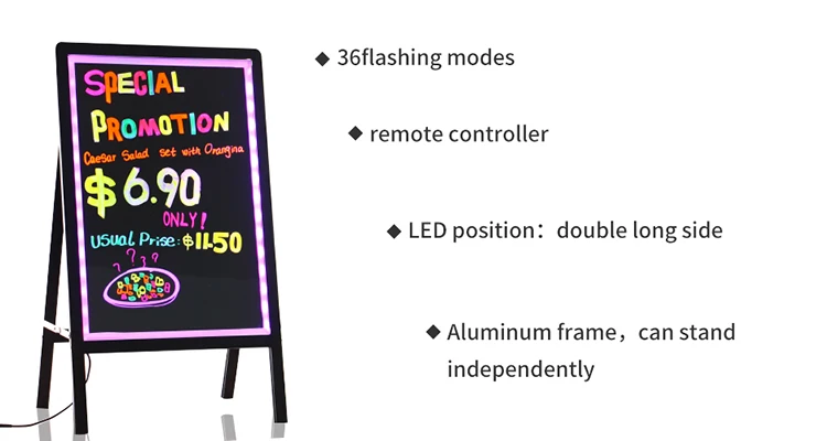 Lighting led sidewalk signs led sidewalk signs led sandwich board