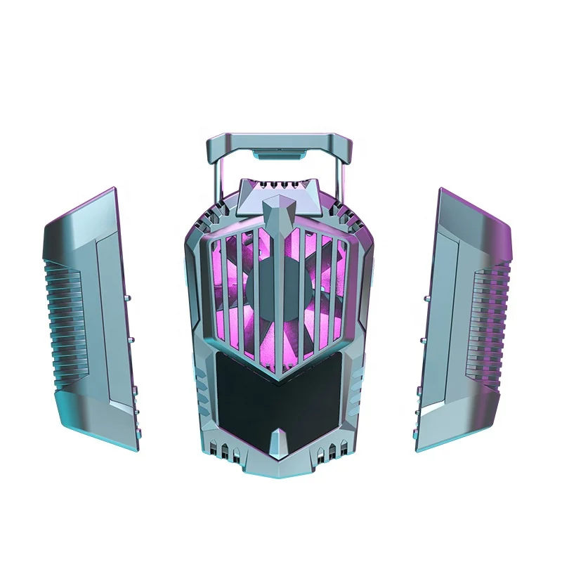 Полупроводниковый радиатор для смартфона, охлаждающий вентилятор, игровой кулер с батареей и цифровой температурой