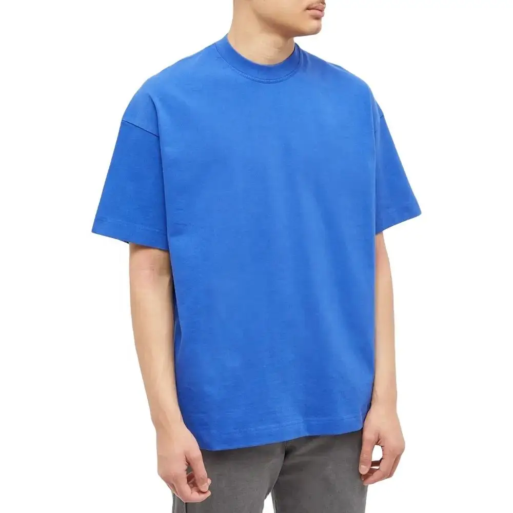 Мужская хлопковая футболка с коротким рукавом