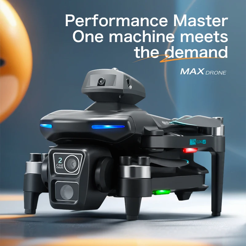 WIFI transmission aerial photography folding aerial brushless dual lens drone camera 6k hd high quality 6k drone