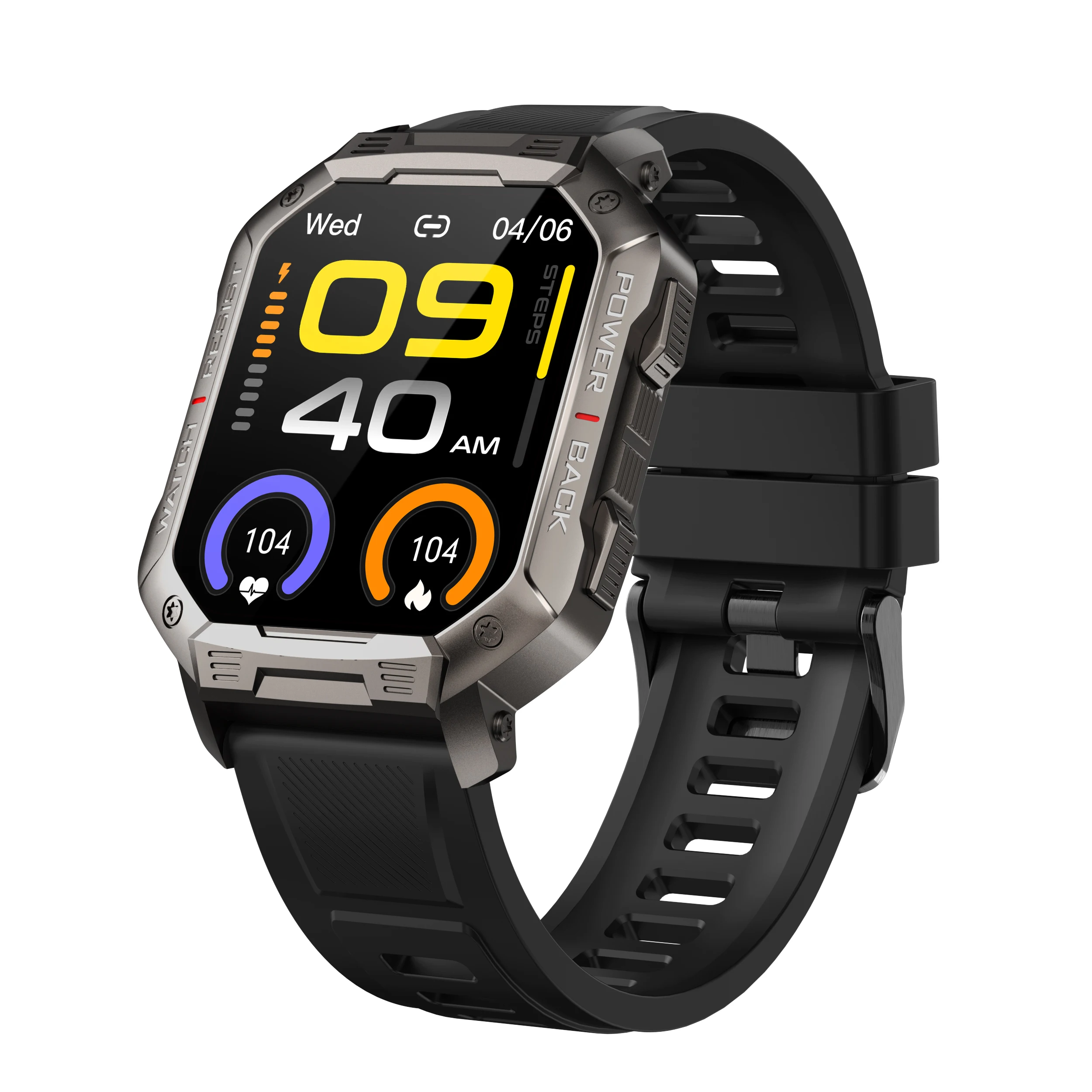 rate multiple sports mode waterproof smart watch big screen smart watch android with youtube and play store