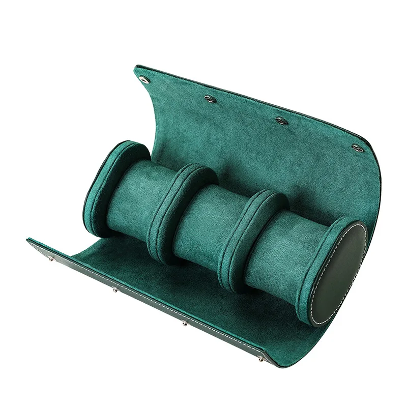 High Quality Leather Watch Case Custom Travel Watch Box with 1 2 3 Slots Luxurious PC Material Watch Case