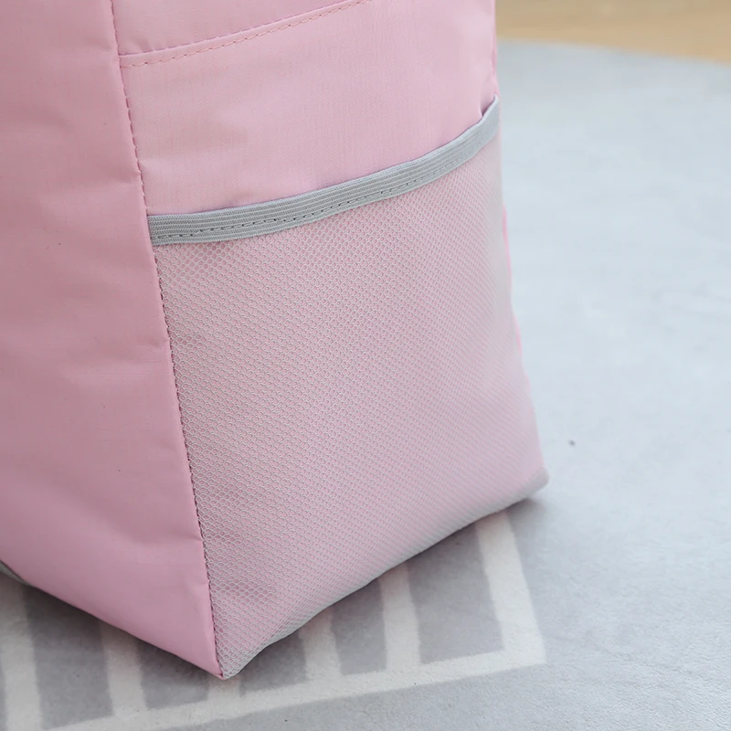 High quality duffel bag out-door hiking ripstop fabric large capacity waterproof pink Travel Bag Water-Resistant Duffel Bag