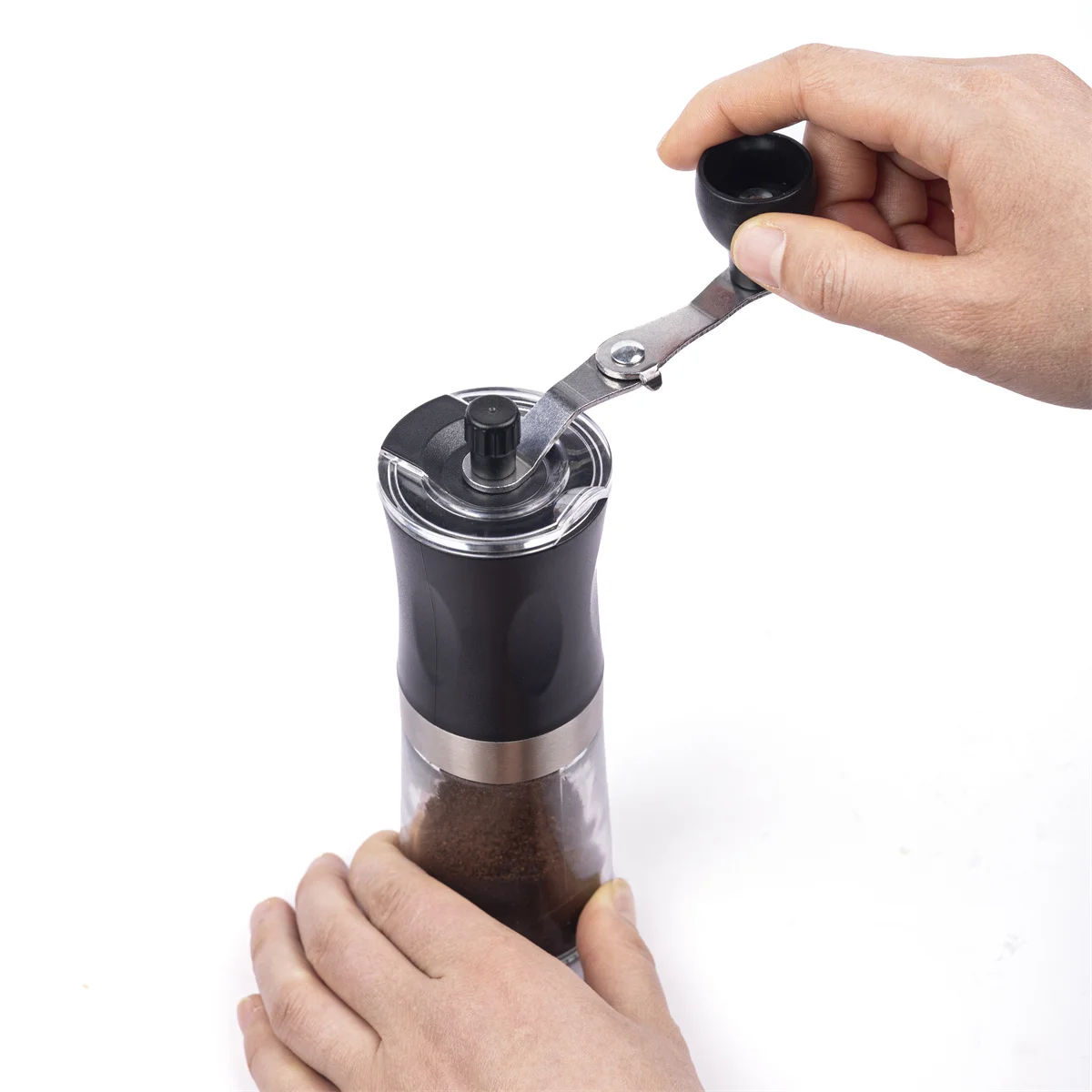 Hand-Operated Professional Commercial Manual Portable Hand Coffee Grinder