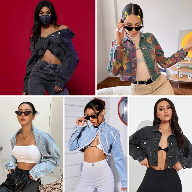 Used summer clothes denim coat Denim Korean into a bag of second-hand clothes