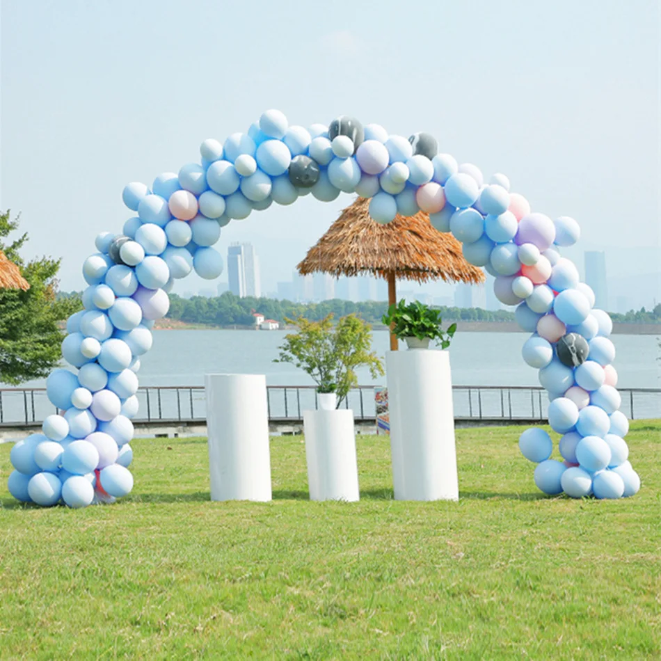 Wedding Party Celebration Ring Balloons Arch backdrop  Wedding Props Circle Arch Balloon Arch Base Support
