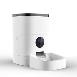 Timed Quantification 4/6L Large Capacity App Camera Wifi Automatic Pet Bowls & Feeders Pet Smart Feeder For Cat Dog