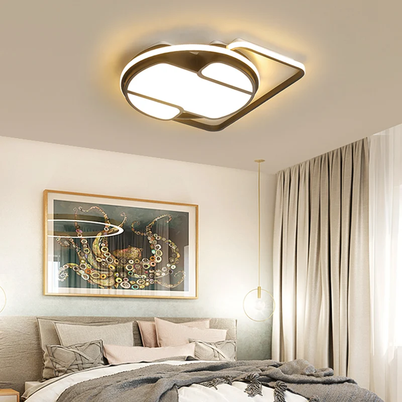 Alibaba supplier home decorative LED rectangle ceiling lamp modern ceiling light for living room