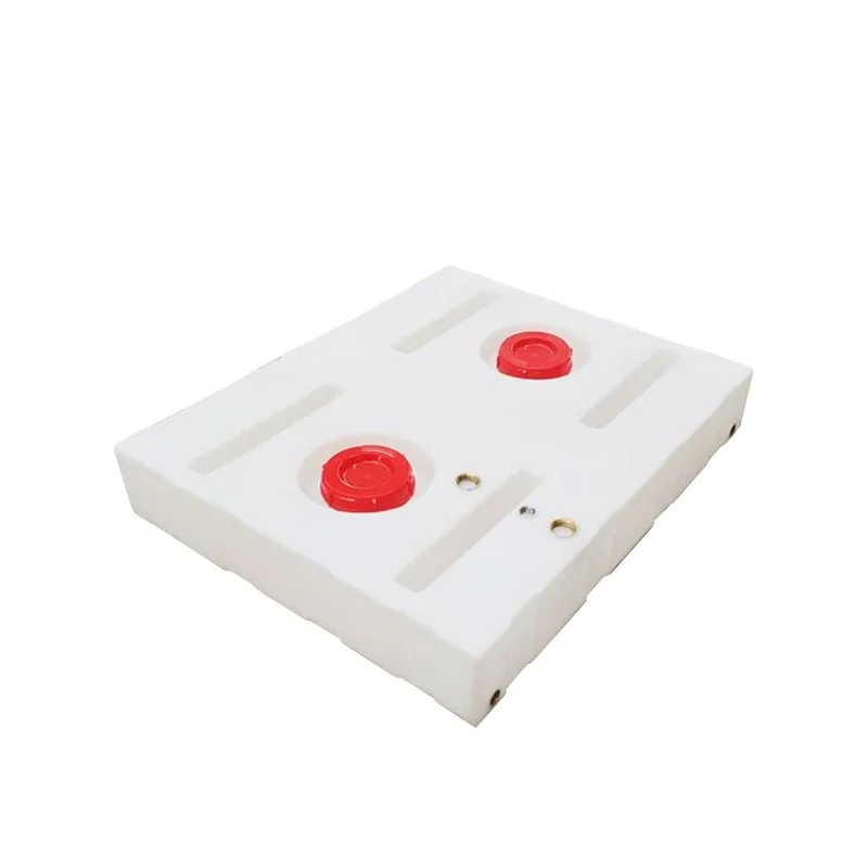 White Square L Type rotational plastic RV water tank Special-shaped plastic forklift bucket Urea tank for agricultural machinery