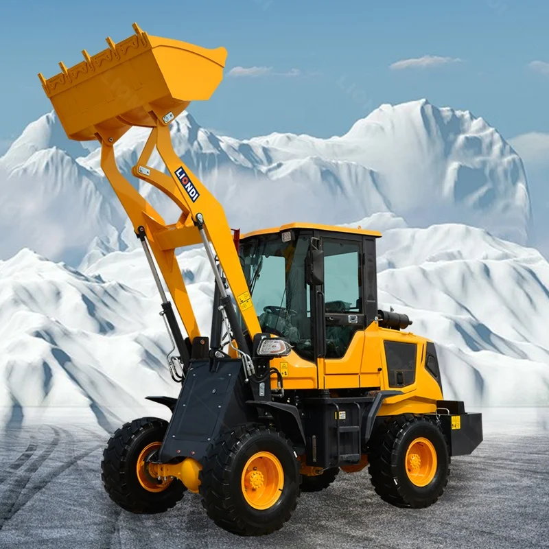 2500kg Agricultural Compact Machinery loader multifunctional Wheel Loader