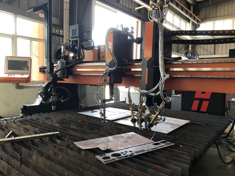 5 axis CNC plasma bevel cutting machine with XPR300